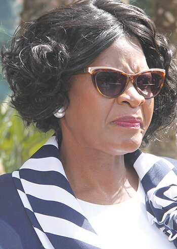 Denouncing petty politicking. . . Mangaung Metro executive mayor Olly Mlamleli